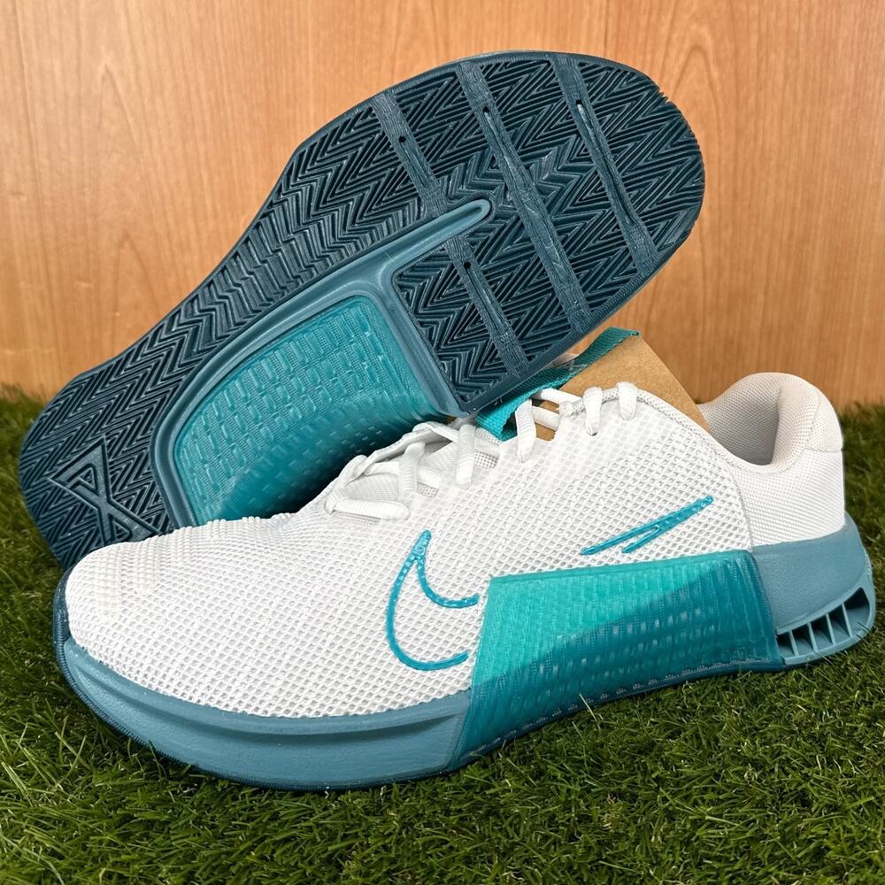 Nike Metcon 9 White Smokey Blue Training Shoes DZ2617-105 Men's Size 9